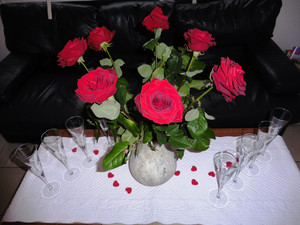 Saint Valentin en chambres d'hôtes à l'Esclériade en Provence