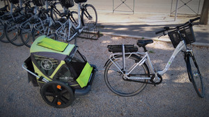 location de vélo en chambre d'hôtes l'Esclériade dans le Vaucluse