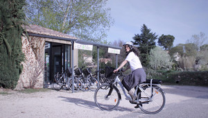 location de vélo à l'Esclériade chambre d'hôte à Vaison la Romaine dans le Vaucluse